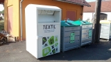 instalace kontejneru na textil Vlčeves